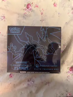 Phantasmal Flames Pokemon Center Exclusive ETB Elite Trainer Box Factory Sealed - Image 1