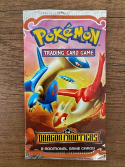 HEAVY 2006 Pokemon EX Dragon Frontiers Sealed Booster Pack Latias Latios 17.63g - Image 1