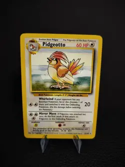 Pidgeotto - 22/102 - Base Set - Unlimited - Rare - Pokemon - WOTC - NM - Image 1