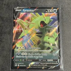 Pokemon TCG Tyranitar V Sword & Shield - Battle Styles SWSH109 Promo Promo - Image 1