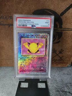 2002 Pokemon Legendary Collection Drowzee Reverse Holo PSA 9 - Image 5