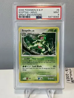 Pokemon PSA 9 Sceptile Holo Great Encounters - Image 1
