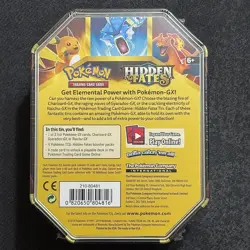 Pokemon Hidden Fates Tin Charizard GX Factory Sealed - Image 3