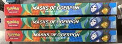 Pokemon TCG Scarlet & Violet - Masks of Ogerpon Premium Collection Box 3x BOXES - Image 2