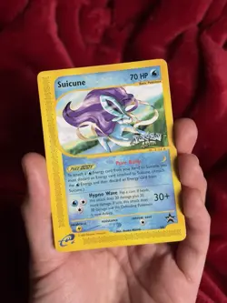 Pokemon 2002 Black Star Promo Suicune #53 Non-Holo eCard - Image 1