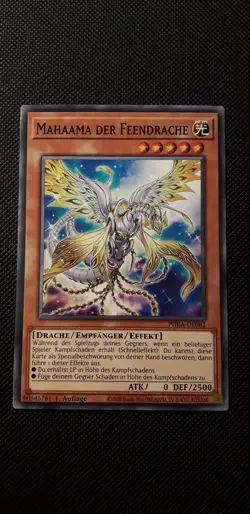 Yu-Gi-Oh! Mahaama der Feendrache, PHRA-DE081, Common, 1. Auflage, Deutsch, NM - Image 1
