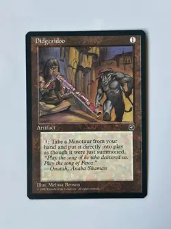 Didgeridoo Homelands Magic the Gathering Card - Image 1
