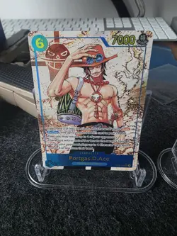 One Piece Monkey.D.Luffy OP13-118 & 119 Portgas.D.Ace SEC ALT ART 2 CARD BUNDLE - Image 2