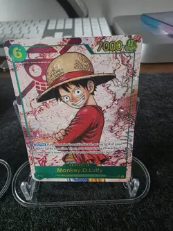 One Piece Monkey.D.Luffy OP13-118 & 119 Portgas.D.Ace SEC ALT ART 2 CARD BUNDLE - Image 3