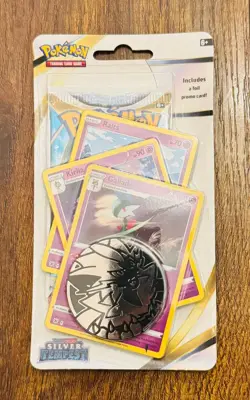 Pokemon SILVER TEMPEST Premium Checklane Blister With Gallade Holo Promo Card - Image 1