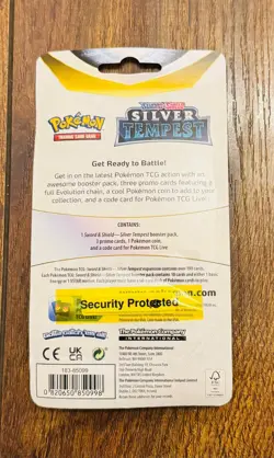 Pokemon SILVER TEMPEST Premium Checklane Blister With Gallade Holo Promo Card - Image 2