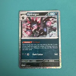 Pokemon Hydreigon Promo Card 010/015 2025 McDonald’s Dragon Discovery NM - Image 1