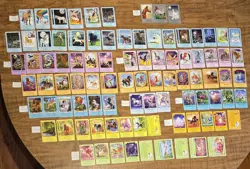 Bella Sara Lot - 113 Cards Albums And Tickets With Tattoos. - Image 1