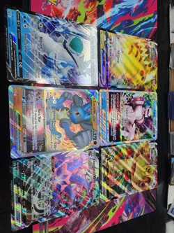 Pokemon Oversized Cards Lot Of 6. English. NM - DMG SEE PHOTOS - Image 1