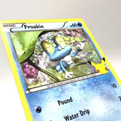 Pokemon TCG Froakie Mcdonalds 25th Anniversary 22/25 Holo Promo Card NM - Image 2