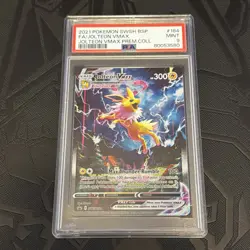 Jolteon VMAX SWSH184 Sword & Shield Promo Card PSA 9 - Image 1
