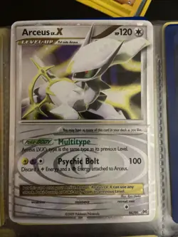 Arceus Lv 100 Holo AR6 Pokemon Card Near Mint condition - Image 1