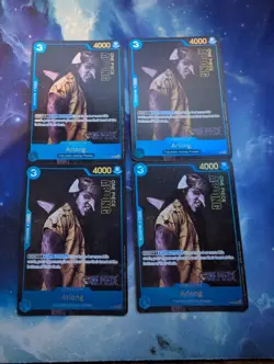 ARLONG P-048, 2024 ONE PIECE CARD GAME, LIVE ACTION PREMIUM COLLECTION FOIL x4 - Image 1