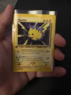 Pikachu 70/111 Neo Genesis 1st Edition Pokemon Card - LP - Image 3