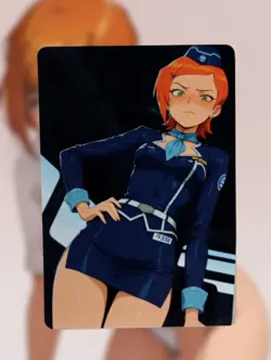 Gwen Tennyson Ben 10 Anime Waifu Sexy Goddess Doujin Lewd Hentai Card - Image 1