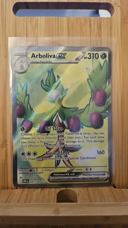 Pokemon TCG Arboliva EX Full Art Destined Rivals Card 207/182 NM - Image 1