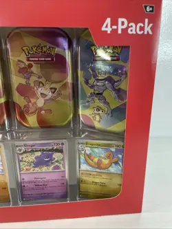 Pokemon Scarlet & Violet 151 Sams Club (4 Mini Tins + 4 Promo Cards Bundle) - Image 2