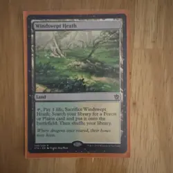 Windswept Heath Khans of Tarkir Fetch Land Rare MTG MP - See Pictures - Image 3