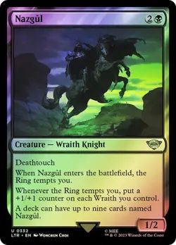 Nazgul / Nazgul 332 *Foil* - LTR-BF - NM - Magic The Gathering - MTG - Image 1