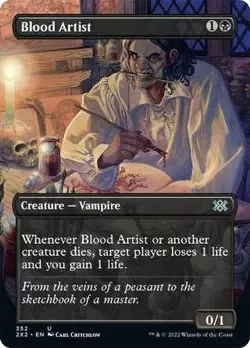Blood Artist *Borderless* - 2X2-BF - NM - Magic The Gathering - MTG - Image 1