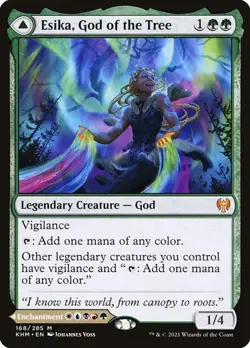 Esika, God of the Tree - KHM - NM - Magic The Gathering - MTG - Image 1