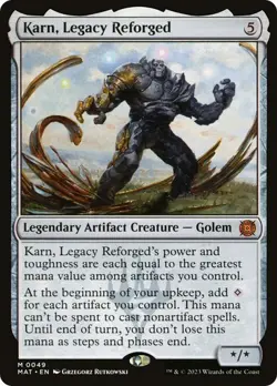 Karn, Legacy Reforged - MAT - NM - Magic The Gathering - MTG - Image 1