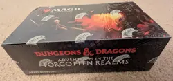 Magic: The Gathering Adventures in Forgotten Realms Draft Booster Box NEW SEALED 630509981151 - Image 1