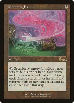 Memory Jar - Urza's Legacy - NM - Magic The Gathering - MTG - Image 1