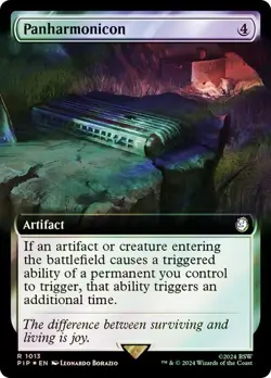 Panharmonicon *Surge Foil Alternate Frame* - PIP-BF - NM Magic The Gathering MTG - Image 1