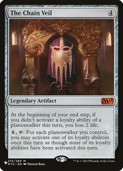 The Chain Veil - The List - NM - Magic The Gathering - MTG - Image 1