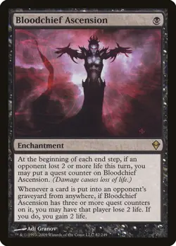 Bloodchief Ascension - ZEN - NM - Magic The Gathering - MTG - Image 1
