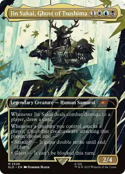 Jin Sakai, Ghost of Tsushima - Secret Lair Drop Series - Near Mint - Image 1