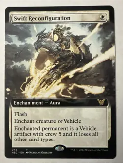 Swift Reconfiguration (Extended Art) Commander: Kamigawa: Neon Dynasty Regular - Image 1