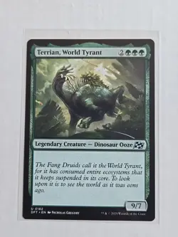 Terrian, World Tyrant - Aetherdrift - NM - MTG Magic - Uncommon - Creature - Image 1