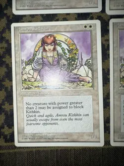 (4) Amrou Kithkin MTG Core Set 4th Edition Regular - Image 2