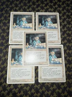 (5) Samite Healer MTG Core Set 4th Edition Regular - Image 2