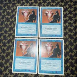 (4) Unsummon MTG Core Set 4th Edition Regular - Image 2