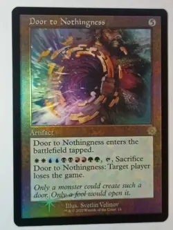 Door to Nothingness x1 Retro Foil BRO Brothers War MTG Magic the Gathering - Image 1