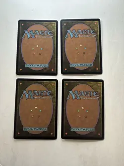 Infantry Veteran X4 LP 9th Edition Magic The Gathering Mtg Lightly Played Human - Image 2