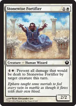Stonewise Fortifier - Foil - Journey into Nyx #23/165 MTG Magic The Gathering - Image 1