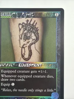 Skullclamp (Rainbow Foil) Secret Lair Drop Foil - Image 3