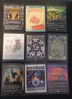 MTG Secret Lair Countdown Kit: An Encyclopedia of Magic - NON-FOIL Set OPENED - Image 3