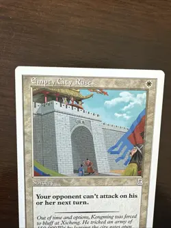 NM Empty City Ruse MTG Portal Starter Set Three Kingdoms 1999 EDH Commander - Image 5