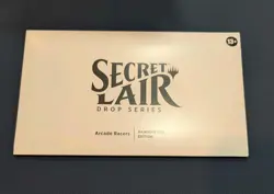 MTG Secret Lair ~ Arcade Racers ~ Rainbow FOIL ~ Sealed in Hand! - Image 1
