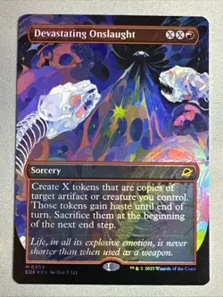 MTG / Devastating Onslaught / EOE / #0308 / FOIL (Borderless) / Mythic / NM - Image 1